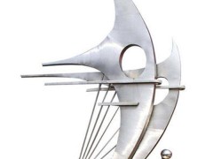不銹鋼揚(yáng)帆遠(yuǎn)航、啟航雕塑：學(xué)校、企業(yè)、廣場專用標(biāo)志