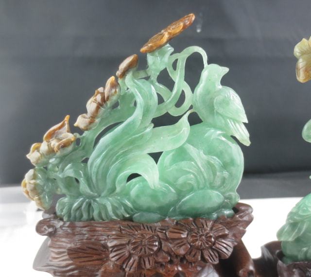 雕翡翠掛件_翡翠擺件雕工_翡翠雕擺件