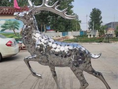 遼寧動(dòng)物鹿雕塑園林不銹鋼雕塑價(jià)格